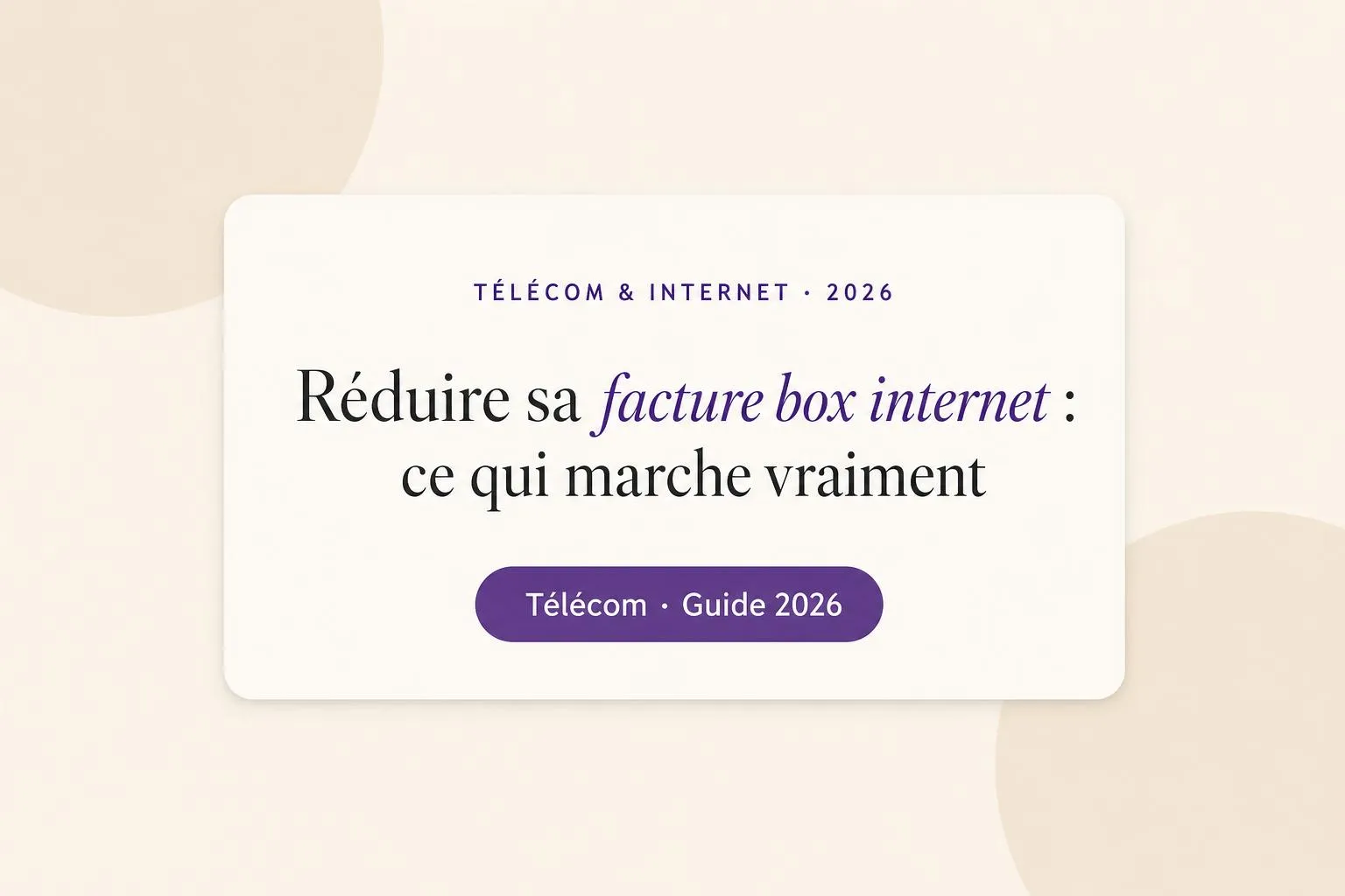 Illustration Monsieurgoodplan : Réduire sa facture box internet : ce qui marche vraiment